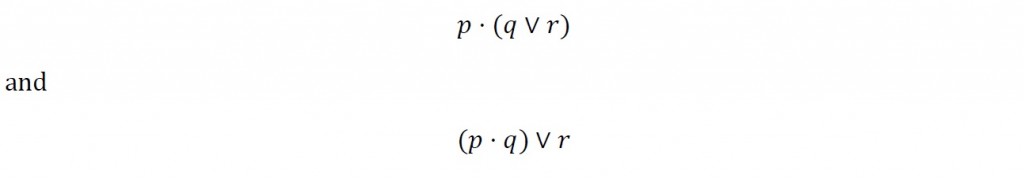 Formal logic - brackets