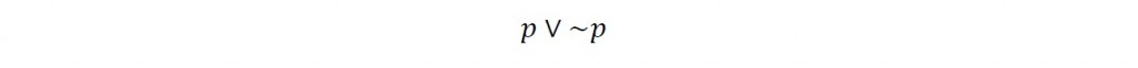 Formal logic - law of excluded middle