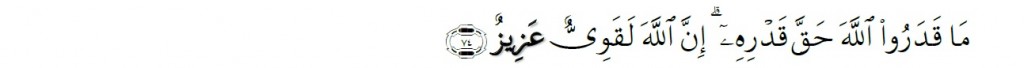 Surah Al-Hajj Chapter 22 Verse 74