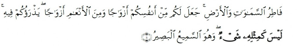 Surah Ash-Shura Chapter 42 Verse 11